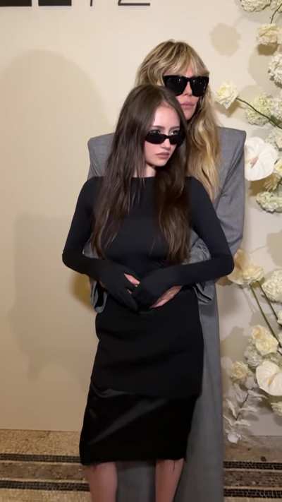 Heidi Klum and leni klum