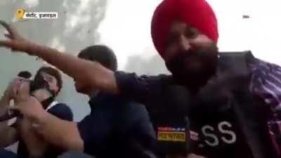 Times Now journalist screams while reporting in Israel, soldier tells him to be quiet