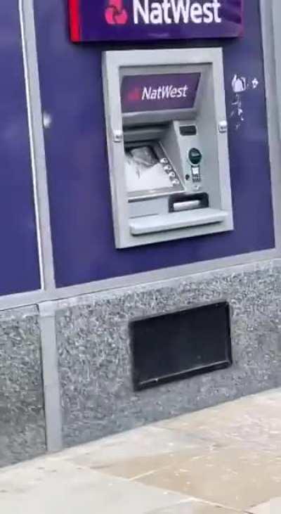 If she can't get money out of the ATM than nobody can