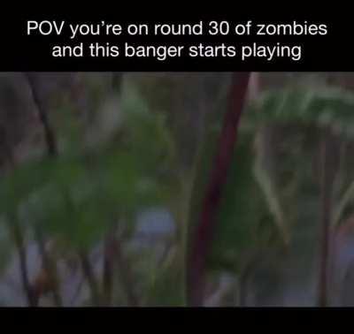 “Don’t start the song yet. We gotta get to a higher round so we can get good use out of it”