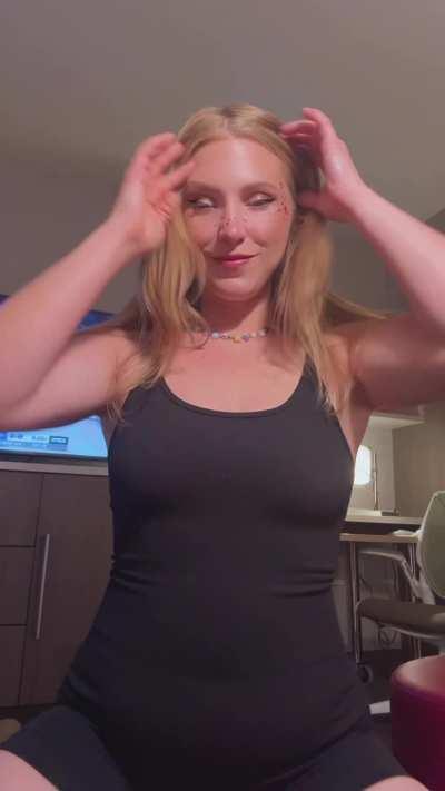 You know you wanna lick my nipples 