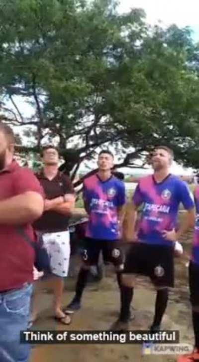 You just can't top Brazilians. Inspirational.