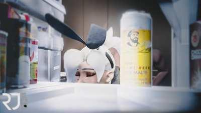 Mercy late night snack (Ronin-Jelly) [Overwatch]