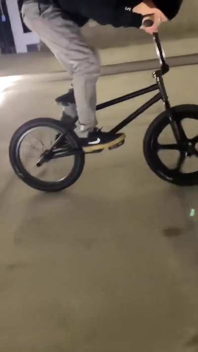 Just a simple BMX trick!