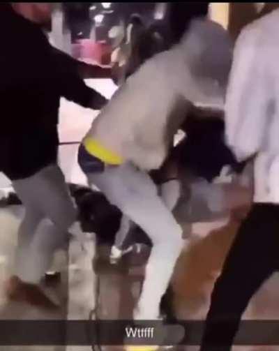 Cracked skull probably.