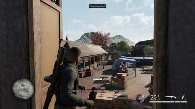 When you forget to equip your stealth loadout.