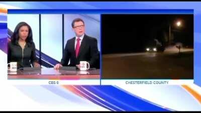 Real Life time travel Delorean caught on camera