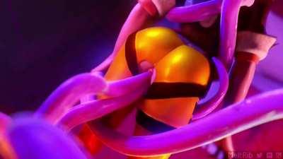 Tracer well used by tentacles (MeltRib)