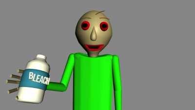 Baldi needs bleach in his eyes