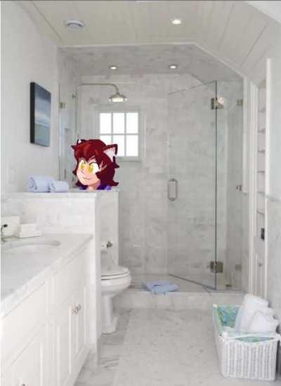 DM DOKURO singing in the shower.