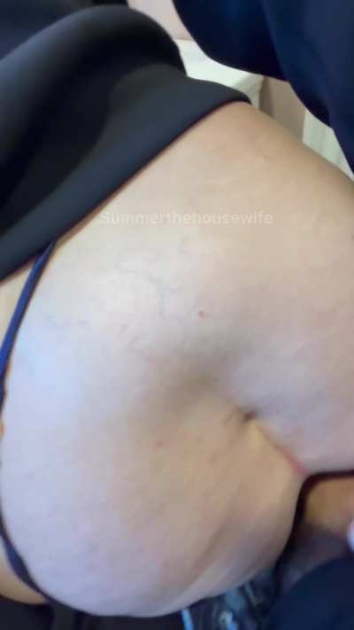 He came home to fill me up for a quickie