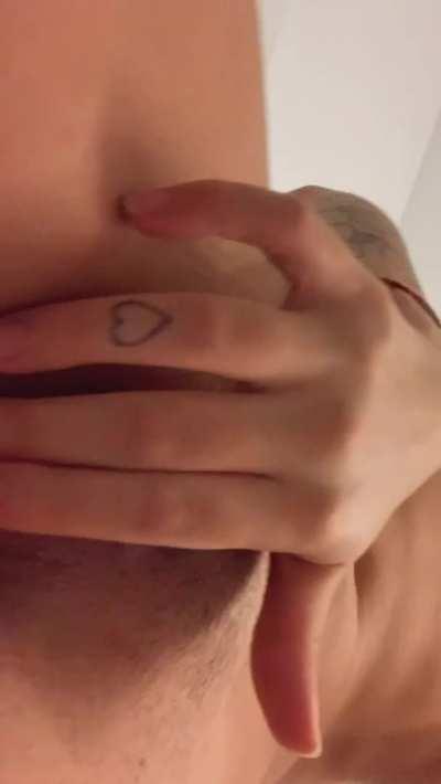 I hope I don't look so bad before I sleep even though my pussy needs help