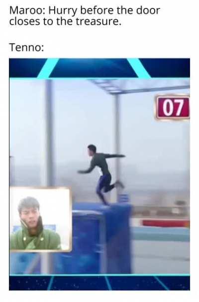 Those Ayatan obstacle courses have me sprinting lol