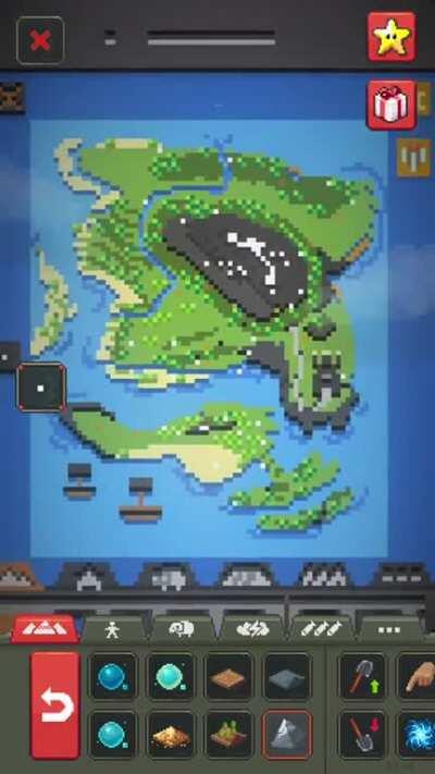 Playing Worldbox mobile... on mobile