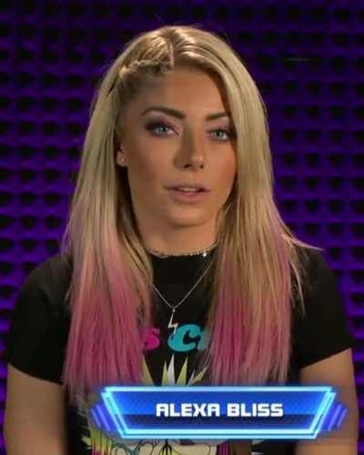 Bliss kicking off Smackdown