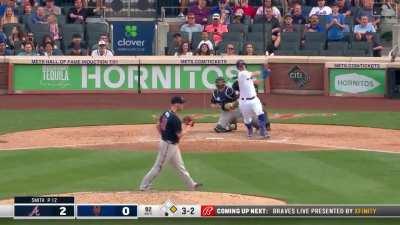 [Highlight] Dansby Swanson turns a slick double play to end the ballgame