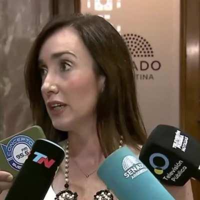 Victoria Villarruel: Retiramos el busto de Kirchner del senado porque no fue senador, no fue vicepresidente, ni soy su viuda