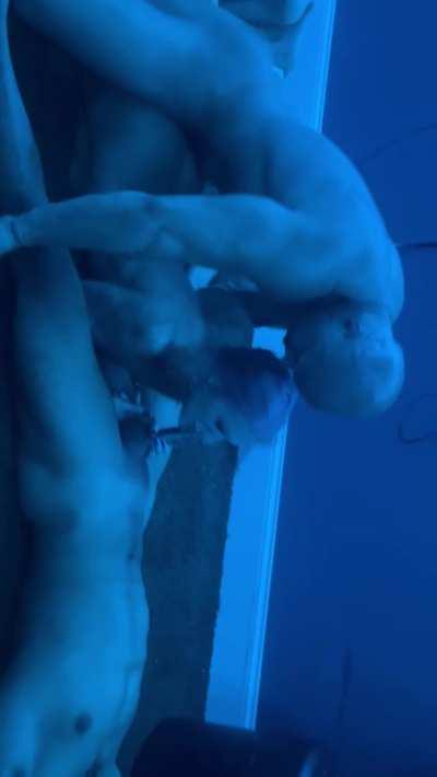 Prone bone spit roast, this definitely broke me