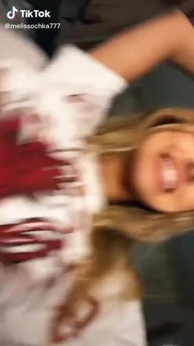 'Go cocks' underboob 5