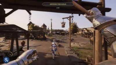 Finally got a kill with the 360 Throwing Axe! Pro gamer move.