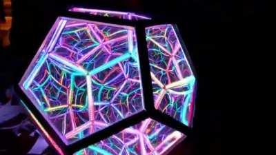 Infinity Dodecahedron - Testing Color Modes