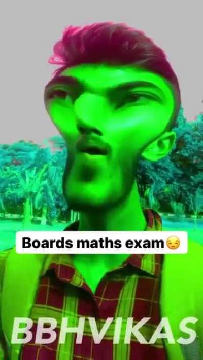 sad reality about board exams : (