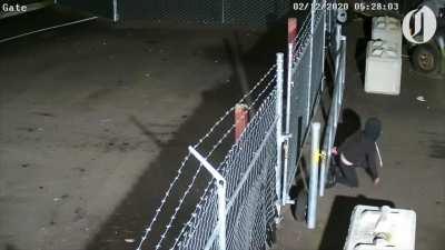 Woman steals her truck back from the impound lot.