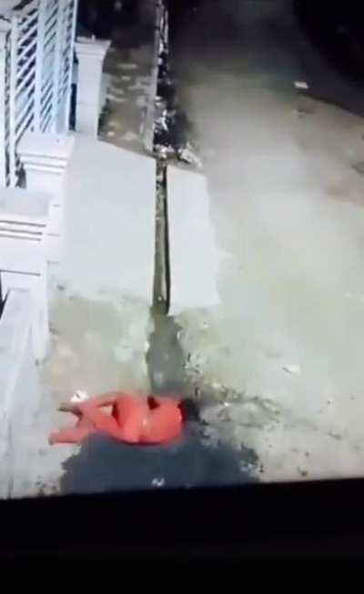 He really walked off