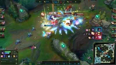 Behold my Pentakill and marvel at my Challenger kiting mechanics