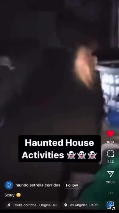 2 people were exploring a haunted house, This gave me chicken skin