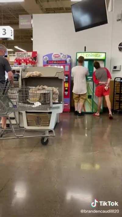 I call this one “Methany and Dan go to Walmart”