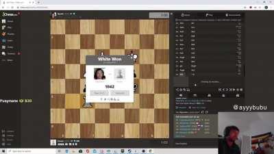 Swedish livestreamer abuses dog after losing chess game, you can hear his girlfriend screaming in the background as well