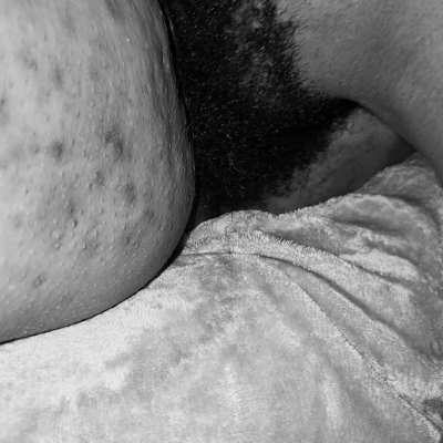 Welcome home, Mami. I've been waiting to eat your clit all day. here, put your thighs back