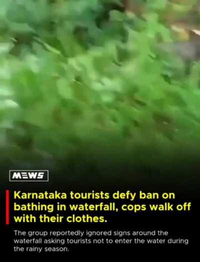 Sahi hua. Even after that lonavala incident these stupid people just refuse to understand the dangers.