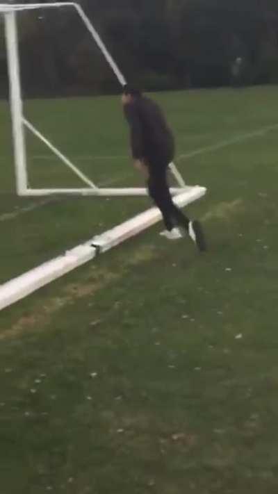 How I didn’t break my back...