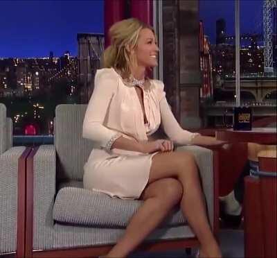 Leggy on Letterman