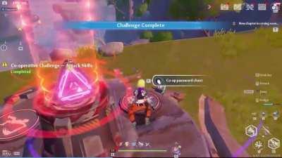 [Attack Skills Challenge] Another 3-Way Password chest method SOLO using the blue sword (EM Blade).