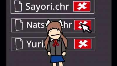 Deleting Monika.chr....