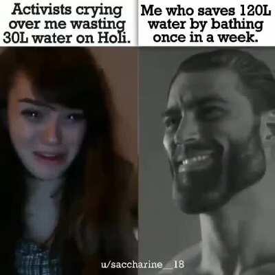 Happy Holi mitro 🥳