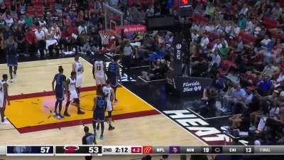 [Highlight] Bam realised that the voters only care about counting stats, blocks reigning DPOY JJJ in isolation