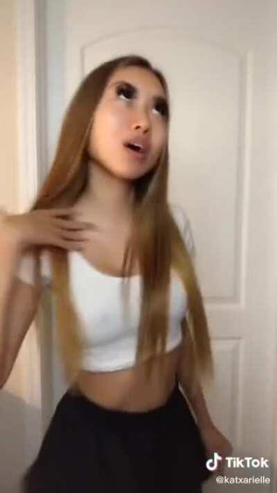 Asian Latina with Pokies