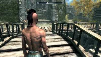 Making the Ebony Warrior Fight Riften, then Grelod