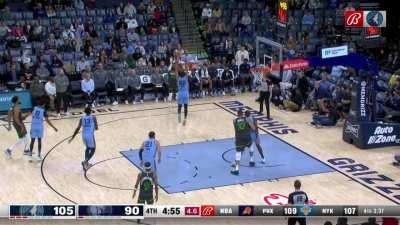 [Highlight] Mike Conley hits his 6th 3 against his former team. 