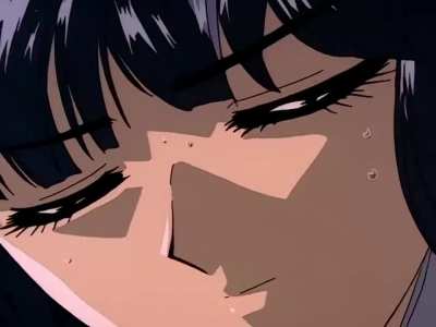 Umi gets her ovum, then summons her spirit beast, Ceres to do battle with Ascot (Rayearth OVA, 1997)