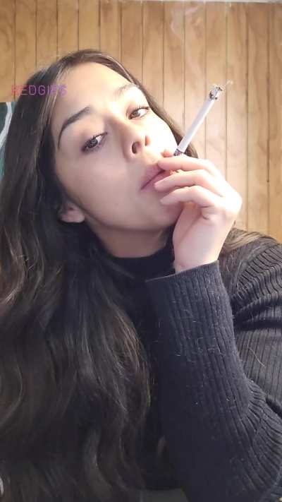 Do you like my look when I smoke?