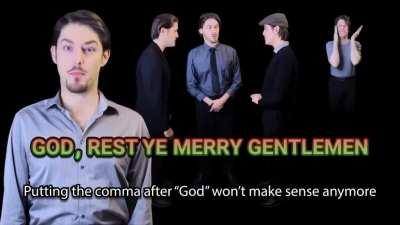 I couldn't figure out where the comma(s) in 