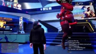 Battle Hub is an interesting place...