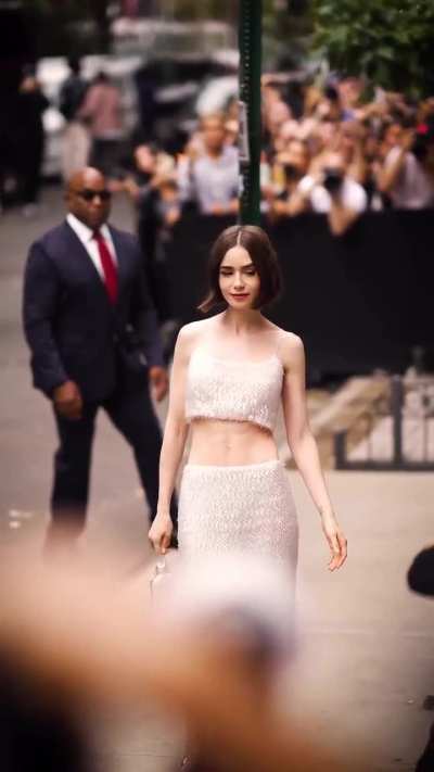 Lily arriving at the Calvin Klein Fashion Show during New York Fashion Week at the Brant Foundation in New York City - IG September 2025