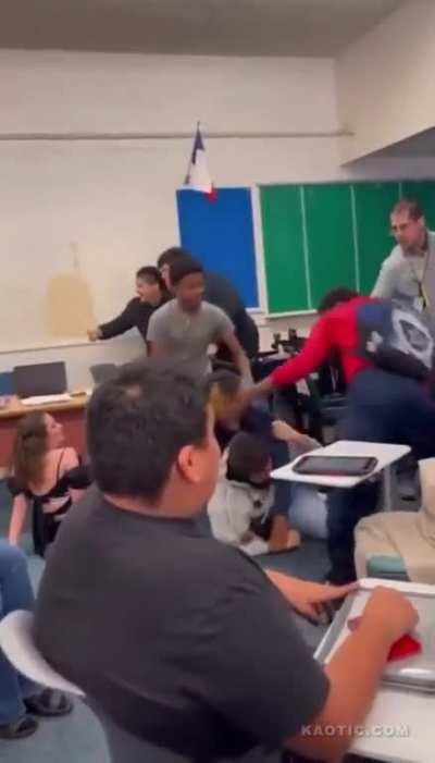 Thinking he won't hit back