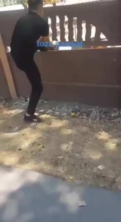 WCGW Vandalizing without thinking about consequences